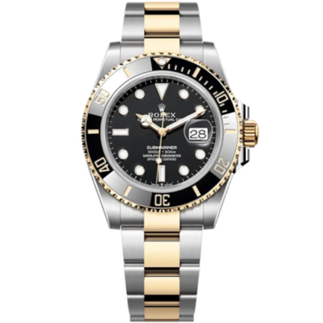 99新 Rolex/劳力士 潜航者系列m126613ln-0002 41间金黑机械 23年