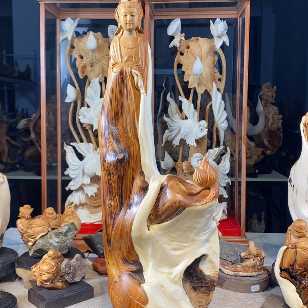 柏木（崖柏）崖柏木雕刻