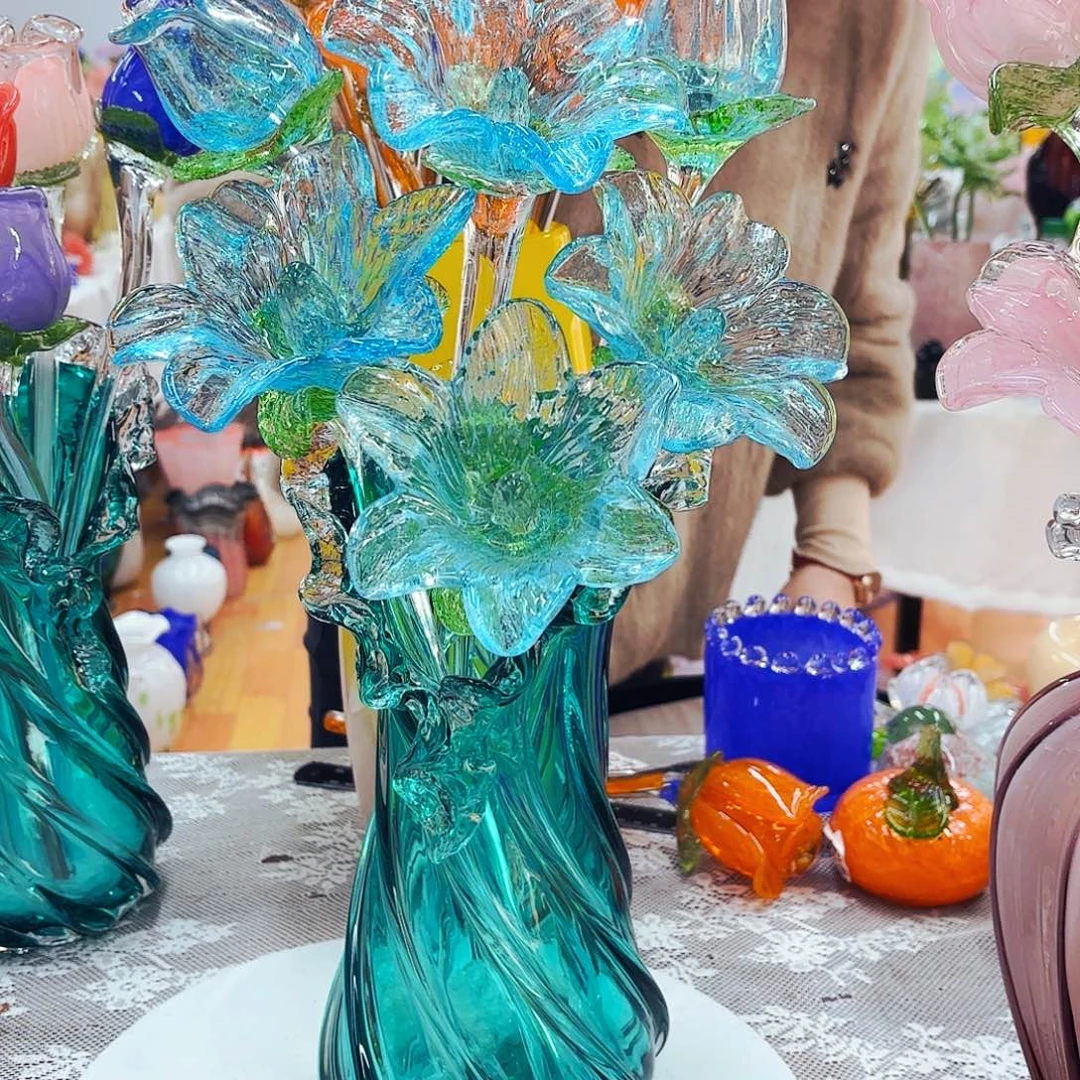 福利不退不换琉璃花瓶花器艺术品