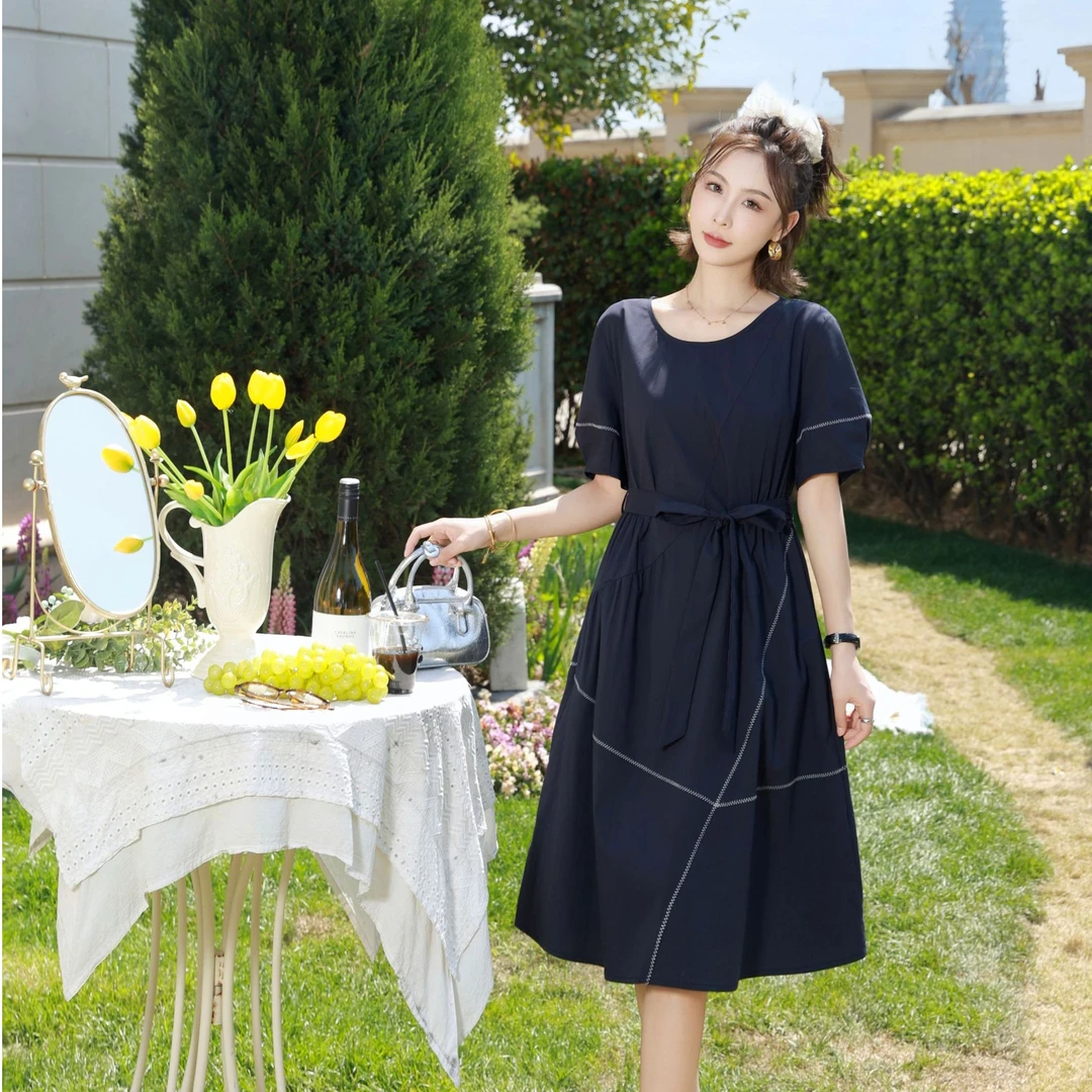 YANGSHANG 春夏新款休闲连衣裙 FJ3937