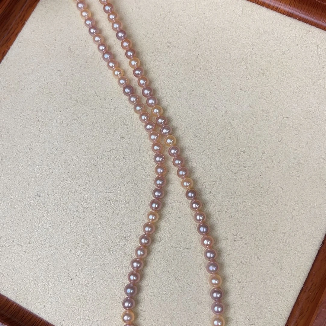 颈饰淡水珍珠银S925镶嵌