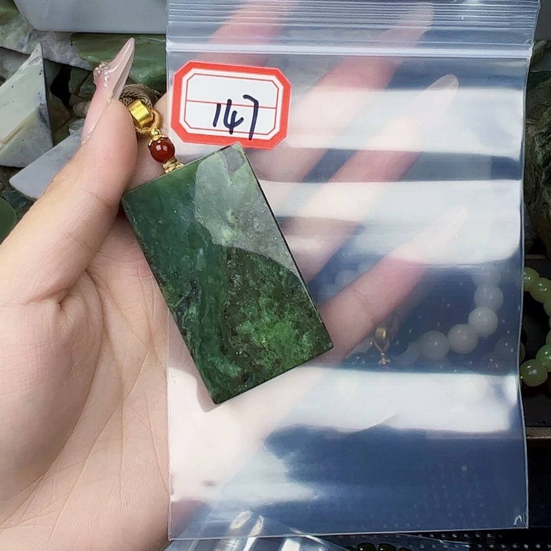 和田玉珠宝半成品未镶嵌