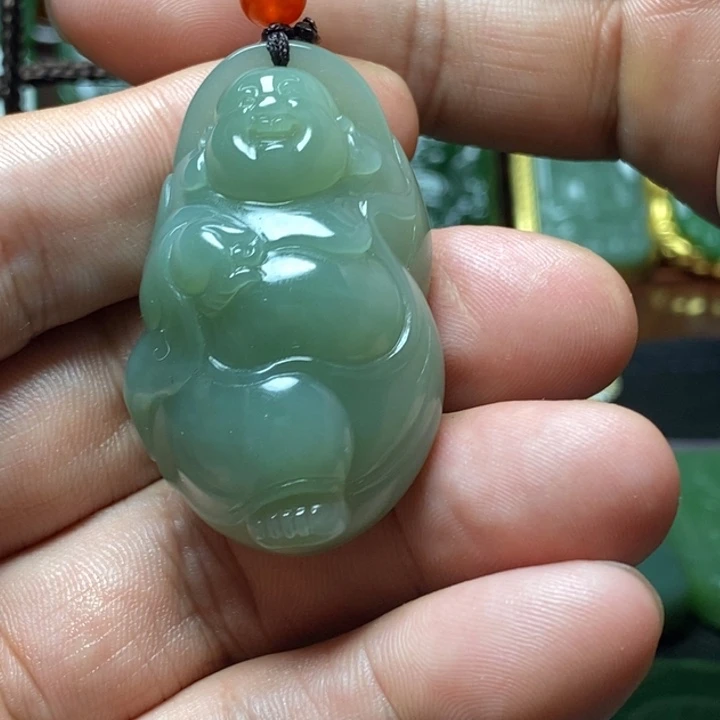 未镶嵌和田玉（碧玉）挂件