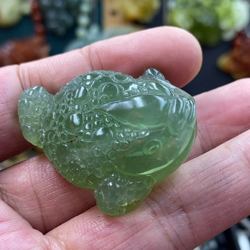 【闪购商品】未镶嵌岫玉吊坠金蟾
