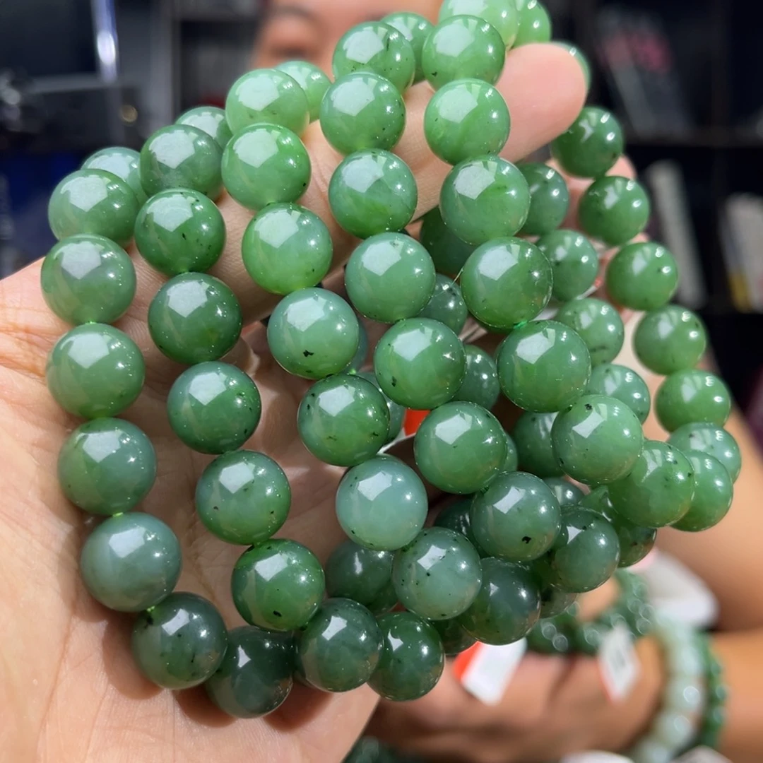 手链未镶嵌和田玉纯天然俄罗斯五号矿琉璃翠卡12多样性发其一