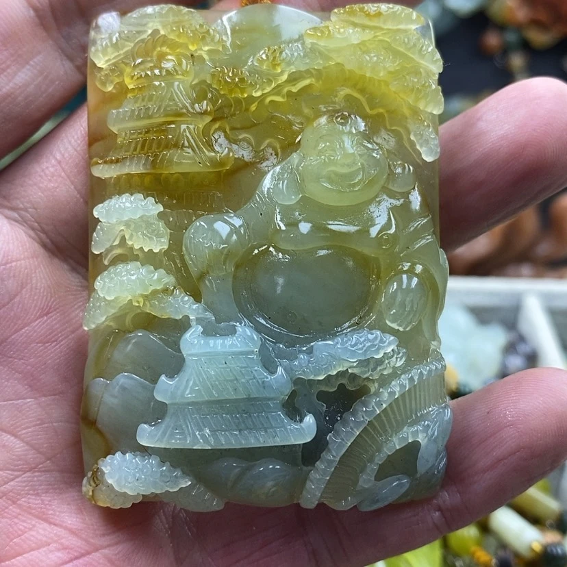 【闪购商品】未镶嵌岫玉吊坠
