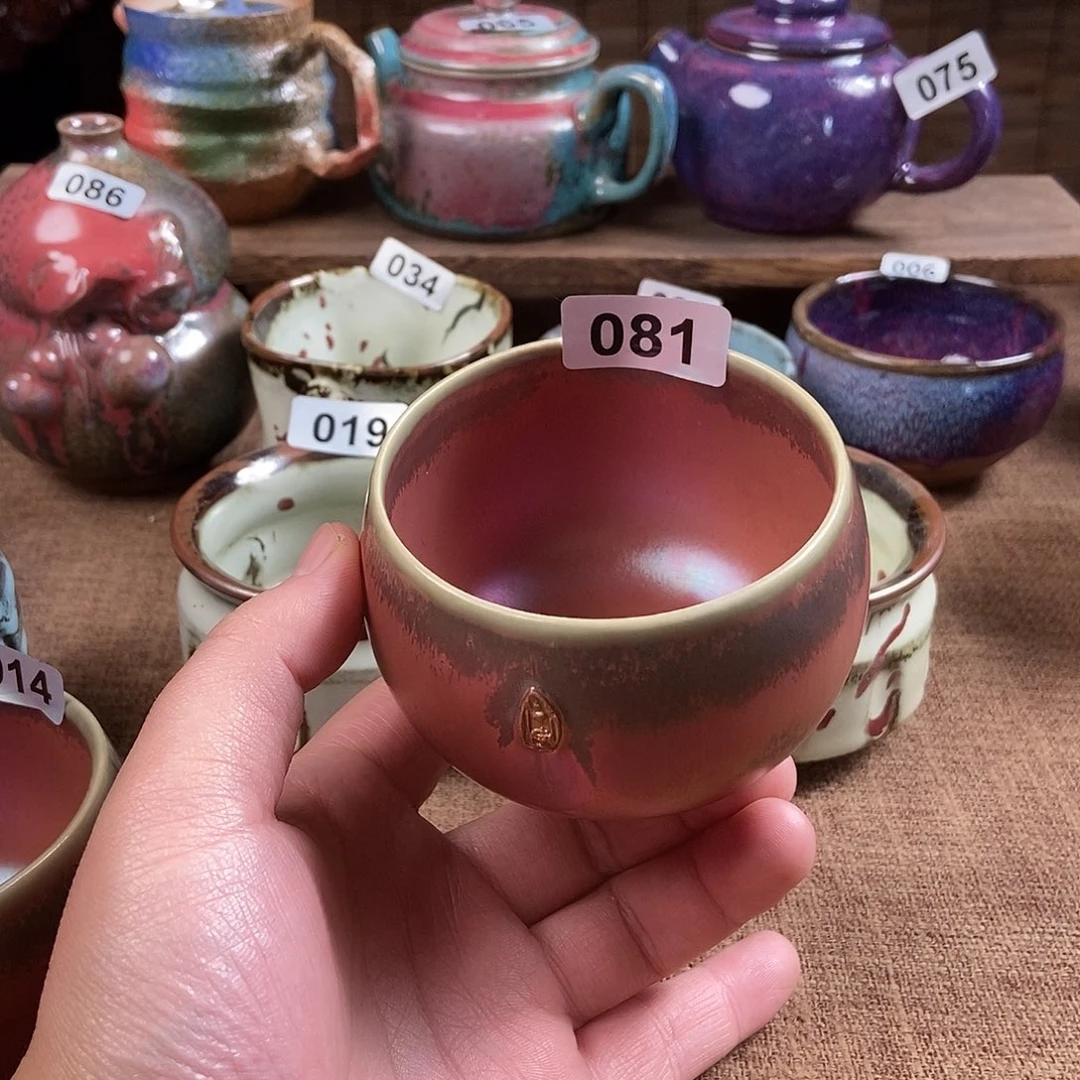 销***️瓷片钧瓷茶壶茶具
