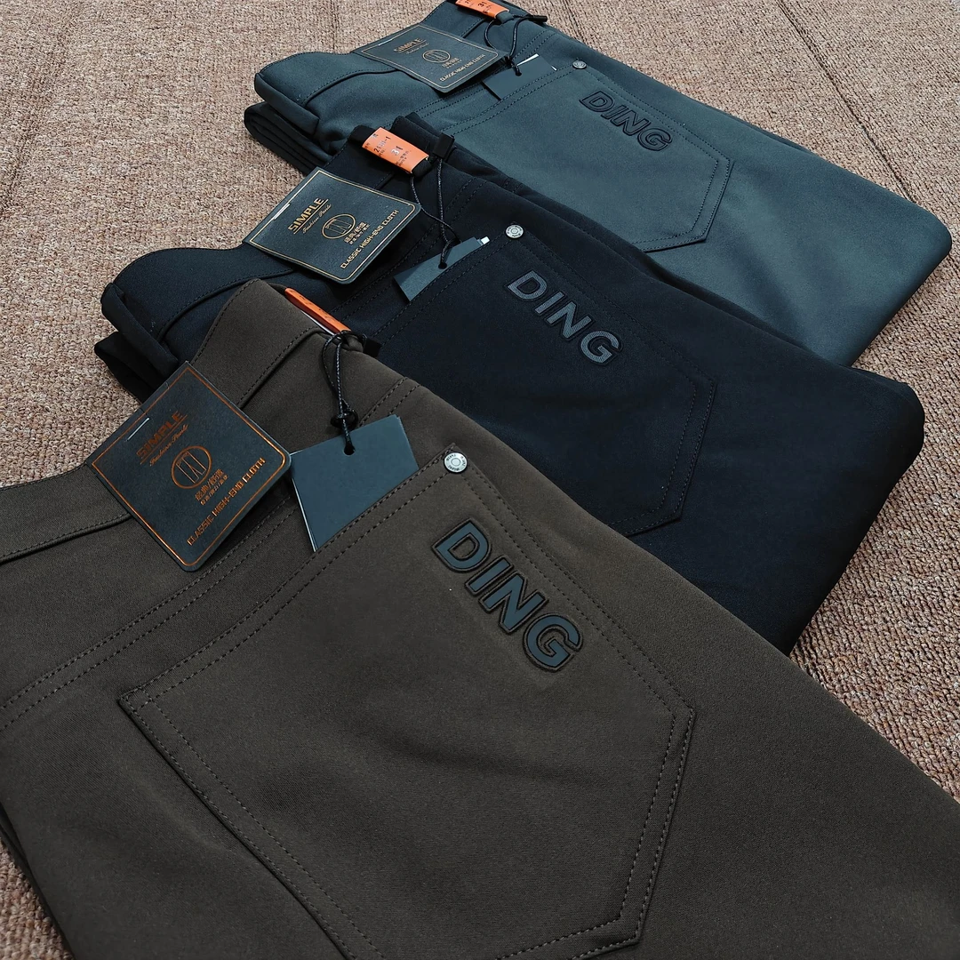 薄款商务休闲拉链春秋长裤牛仔裤男裤舒适弹力宽松