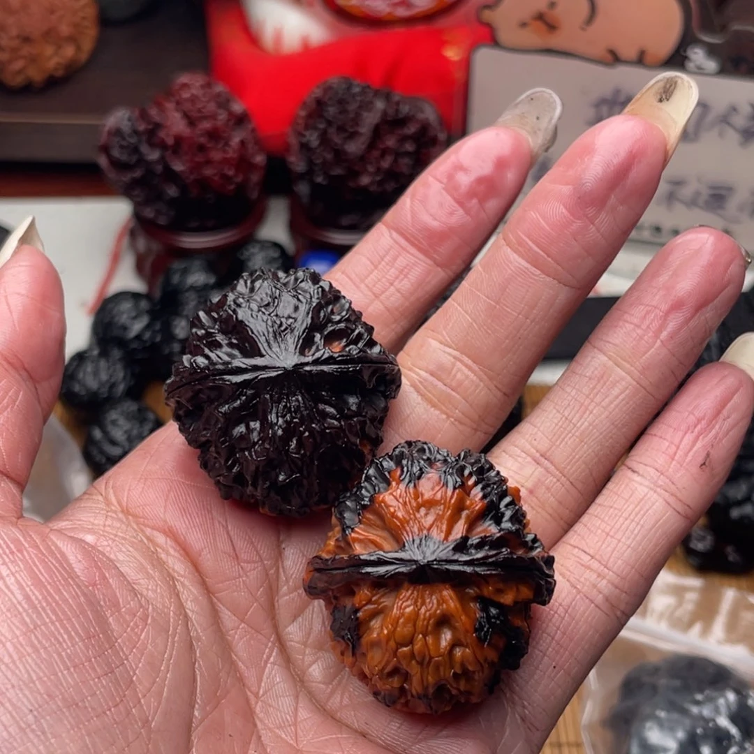 吊坠文玩核桃焦糖龙眼