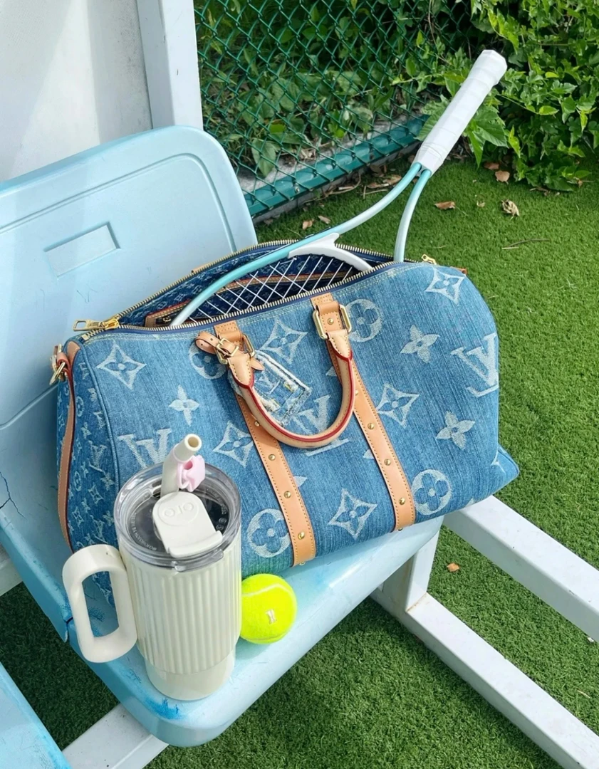 未使用 LouisVuitton/路易威登 牛仔keepall45旅行袋 14475831