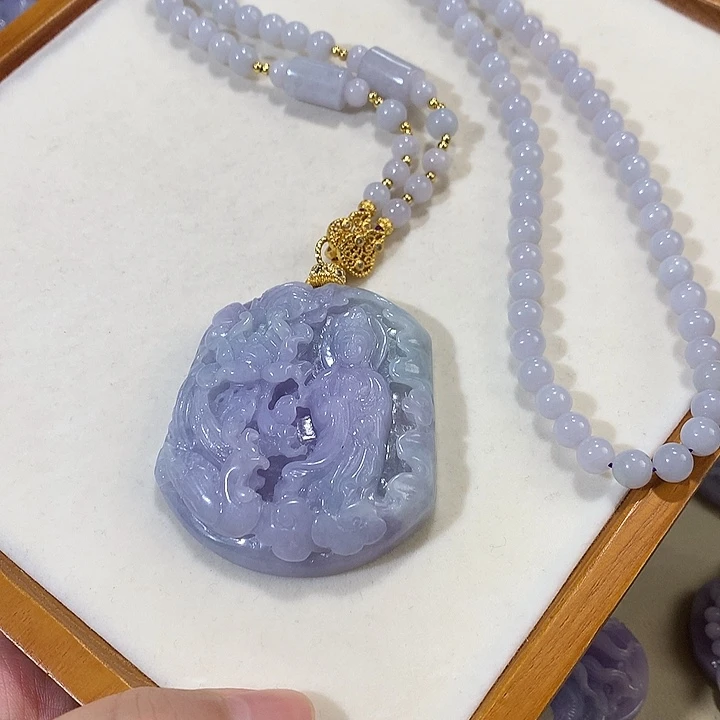 翡翠未镶嵌颈饰翡翠吊坠