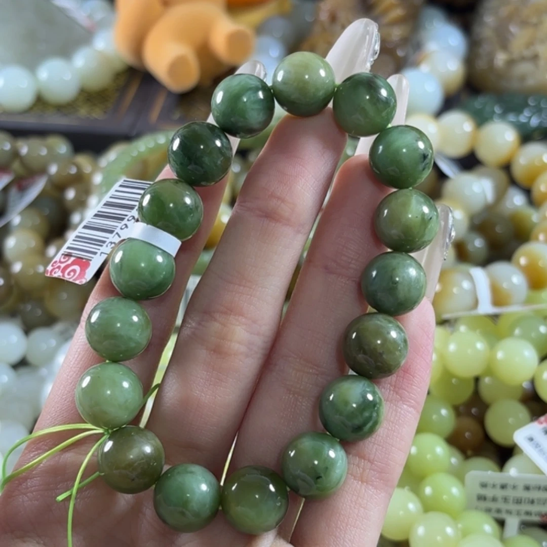 和田玉未镶嵌手链216