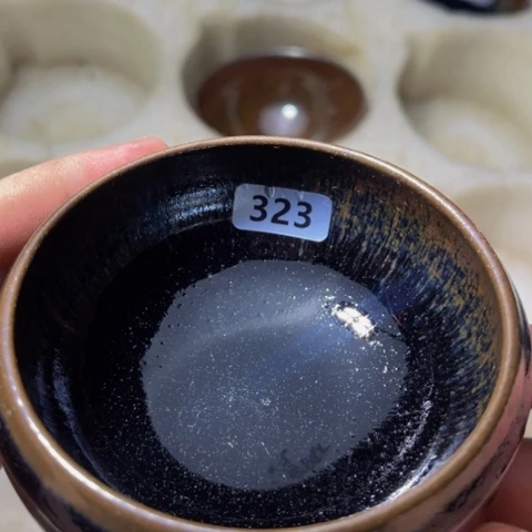 茶盏原矿原釉柴烧建盏