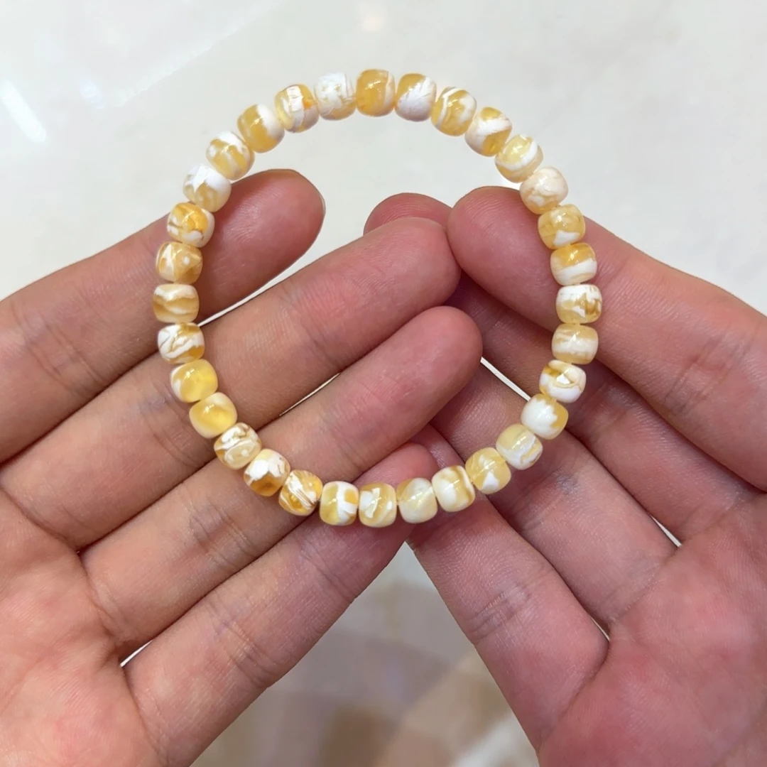 未镶嵌琥珀手链蜜蜡