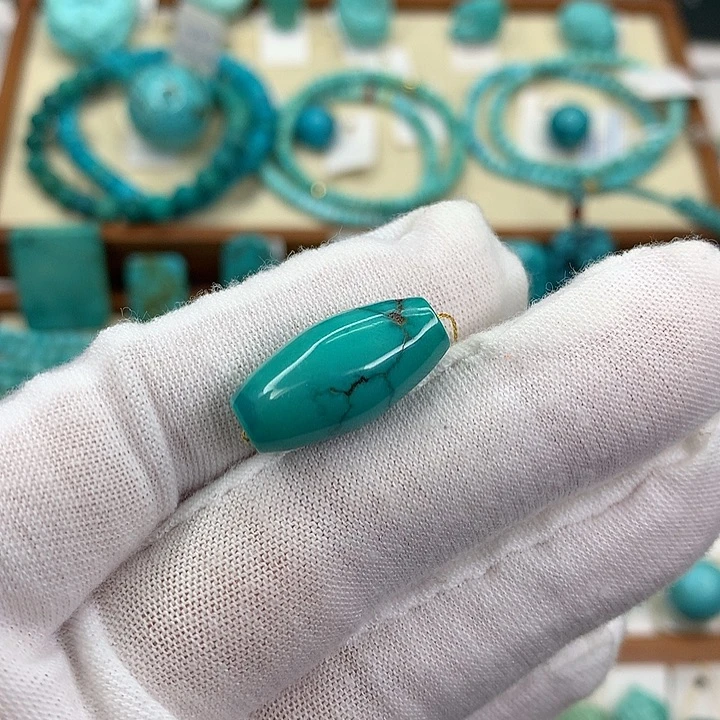 绿松石挂件未镶嵌