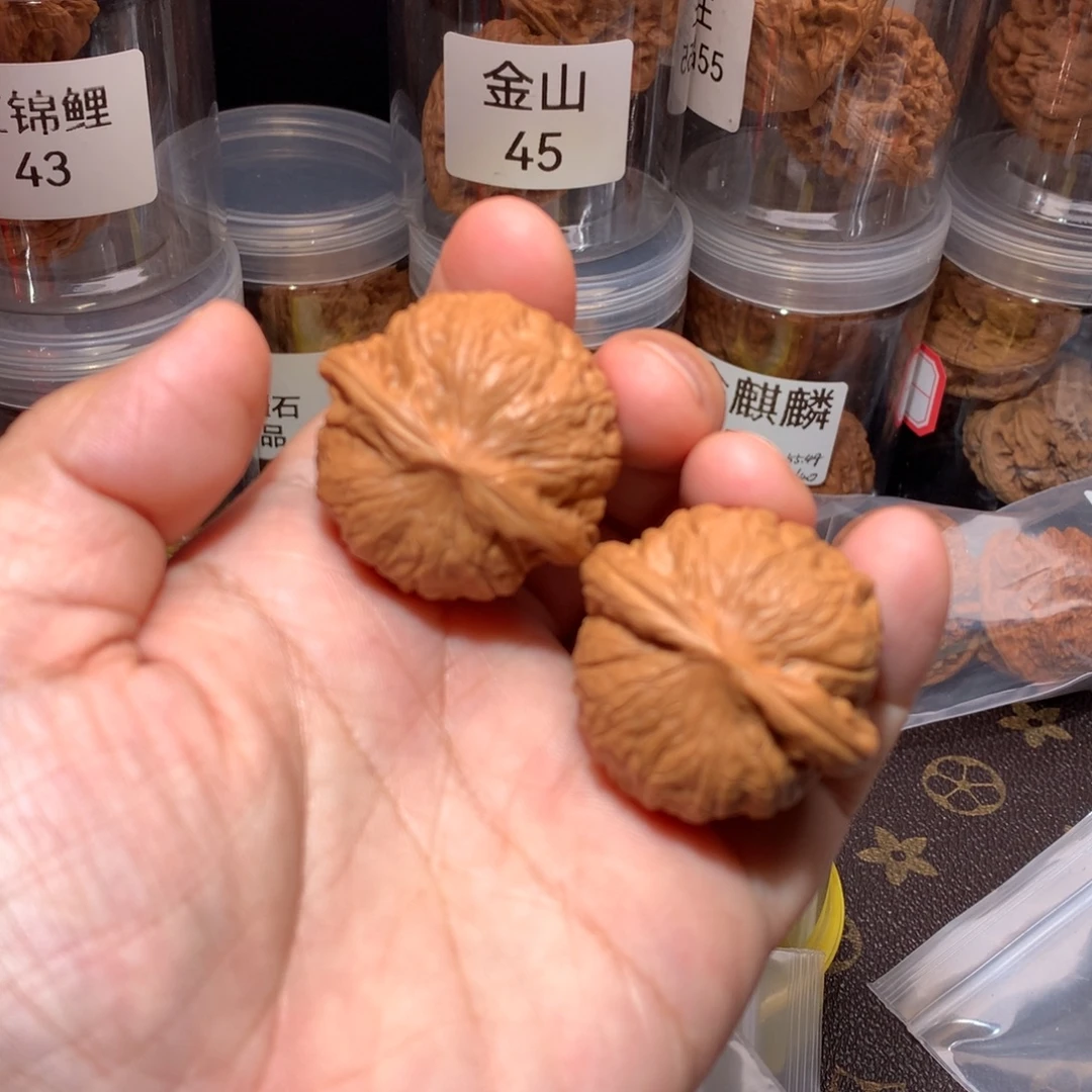 文玩核桃把件39乾隆磨