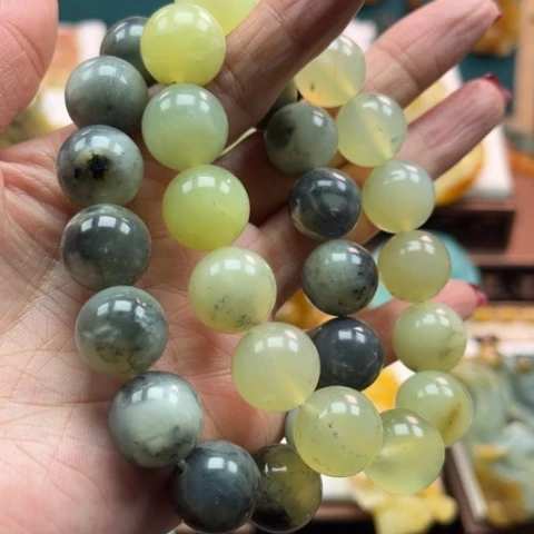 岫玉挂件未镶嵌用****3手链