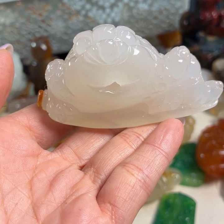 玛瑙/玉髓未镶嵌吊坠(不含链)