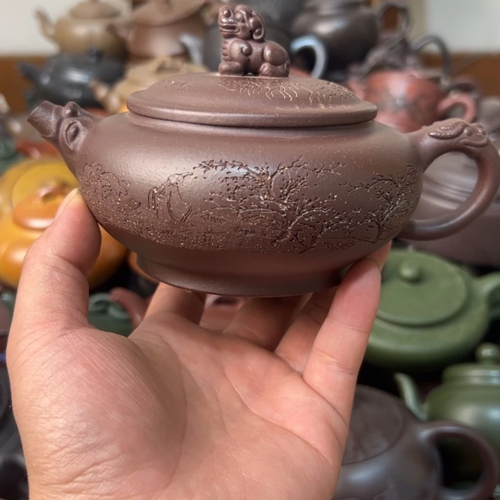 茶壶紫砂紫砂壶微瑕