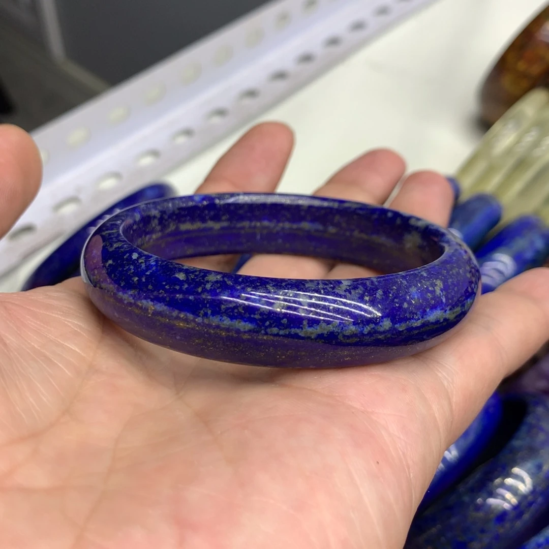 青金石手镯未镶嵌可*