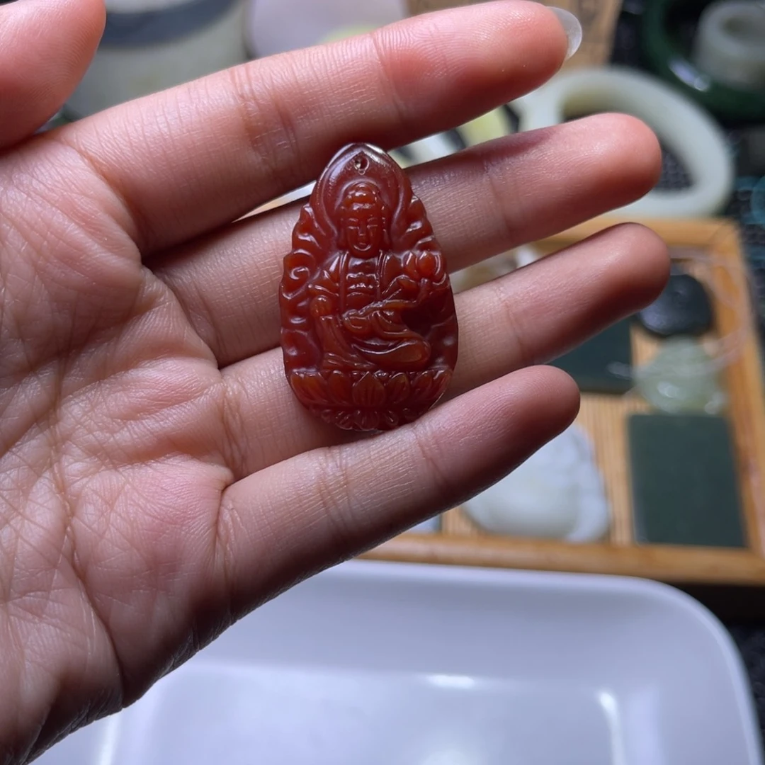 未镶嵌和田玉珠宝半成品2