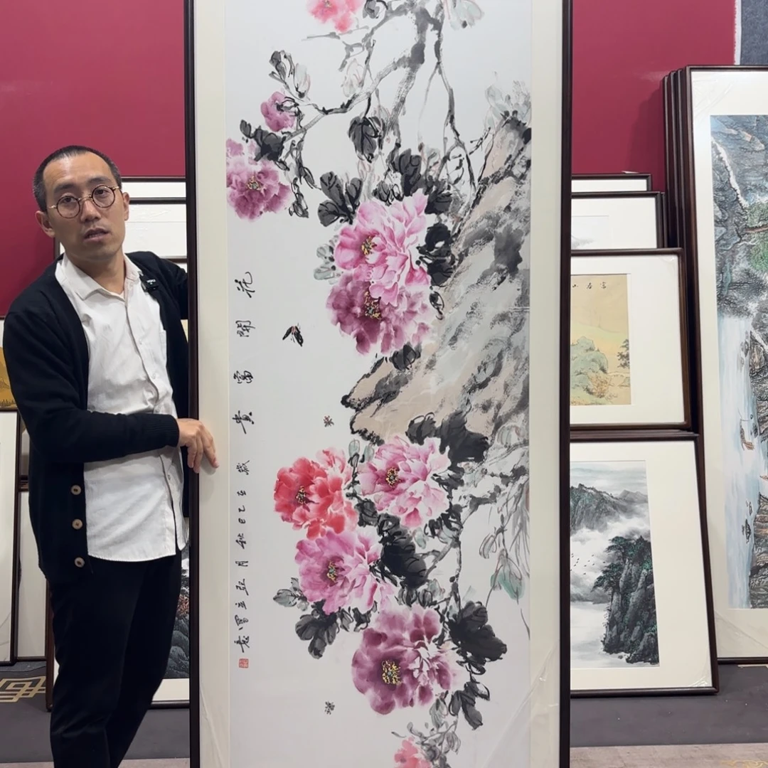 国画手绘作品210/80