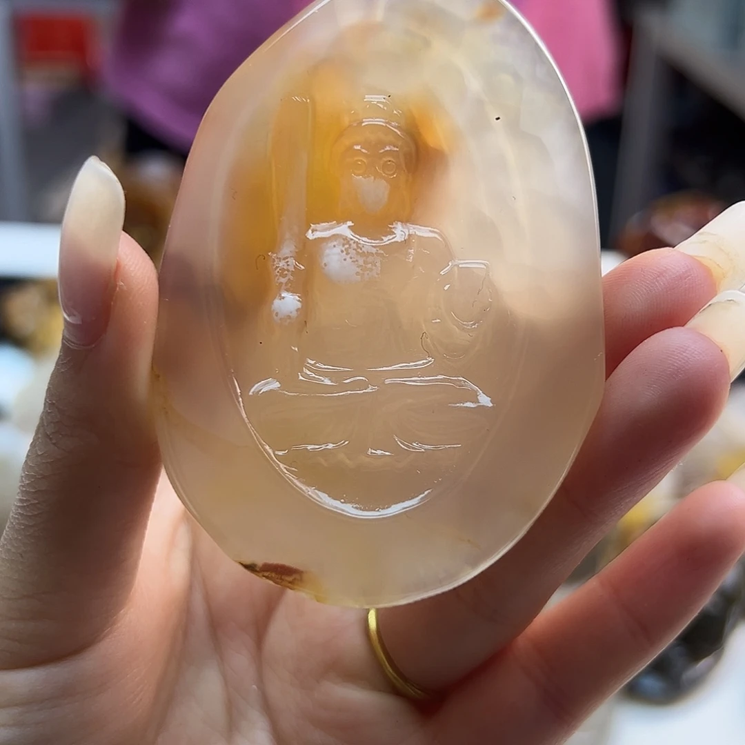 玛瑙/玉髓未镶嵌吊坠(不含链)