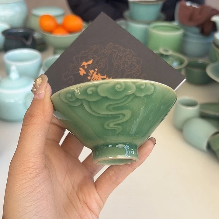 小米茶器龙泉青瓷