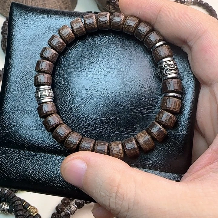 【闪购商品】椰蒂手串97刀纹吞金兽上签