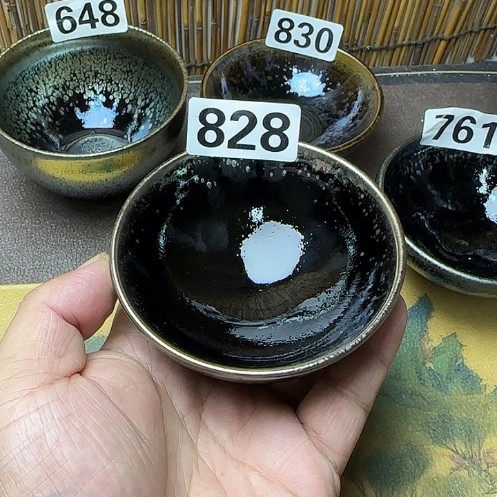 茶盏建盏杯主人杯龙窑柴烧