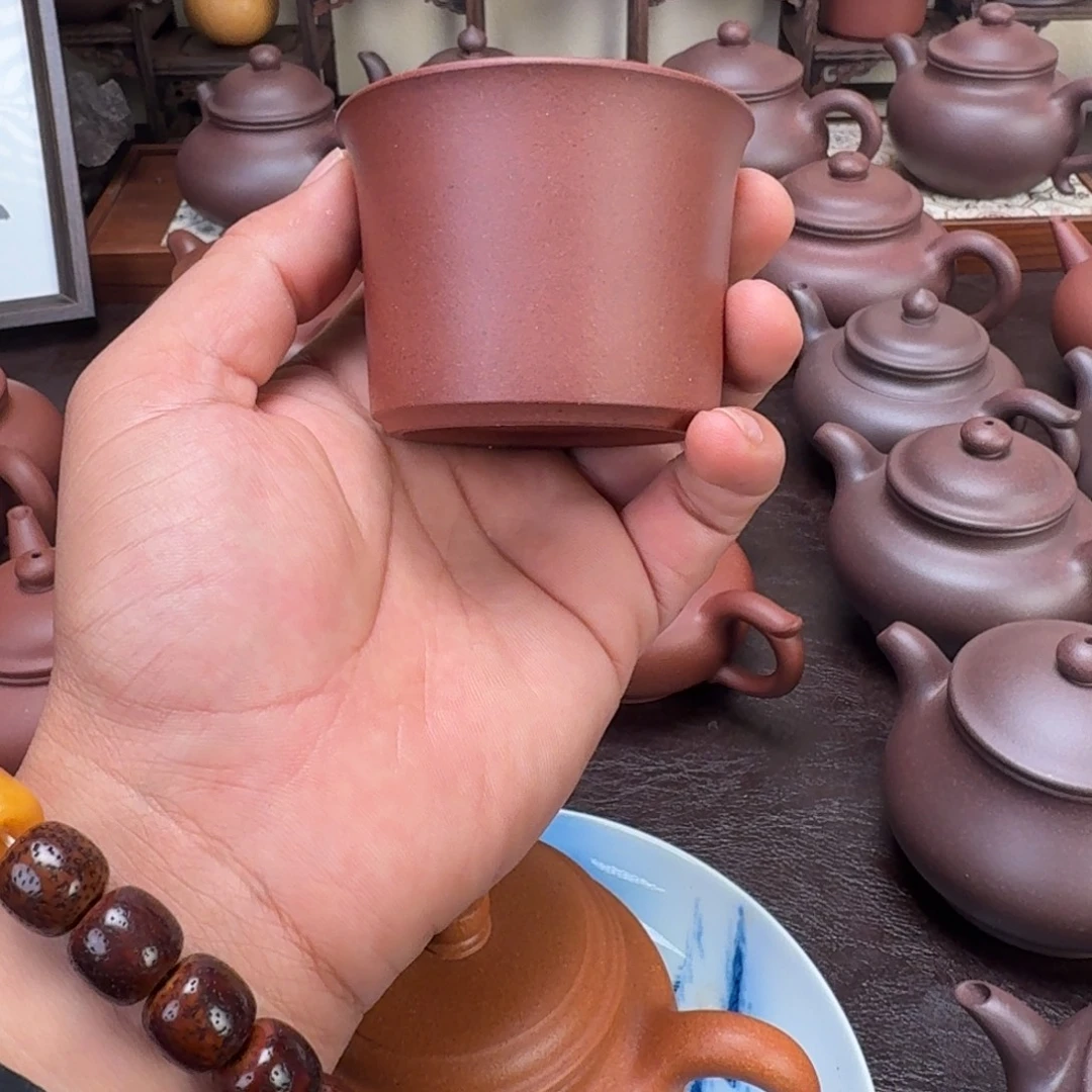 R***k茶壶紫砂原矿紫泥主人杯100cc