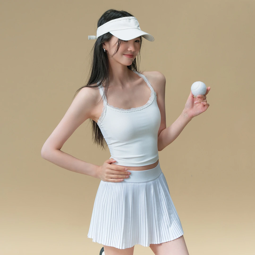 Ackdcs一体式瑜伽服背心女外穿高级感普拉提健身文胸跑步运动内衣