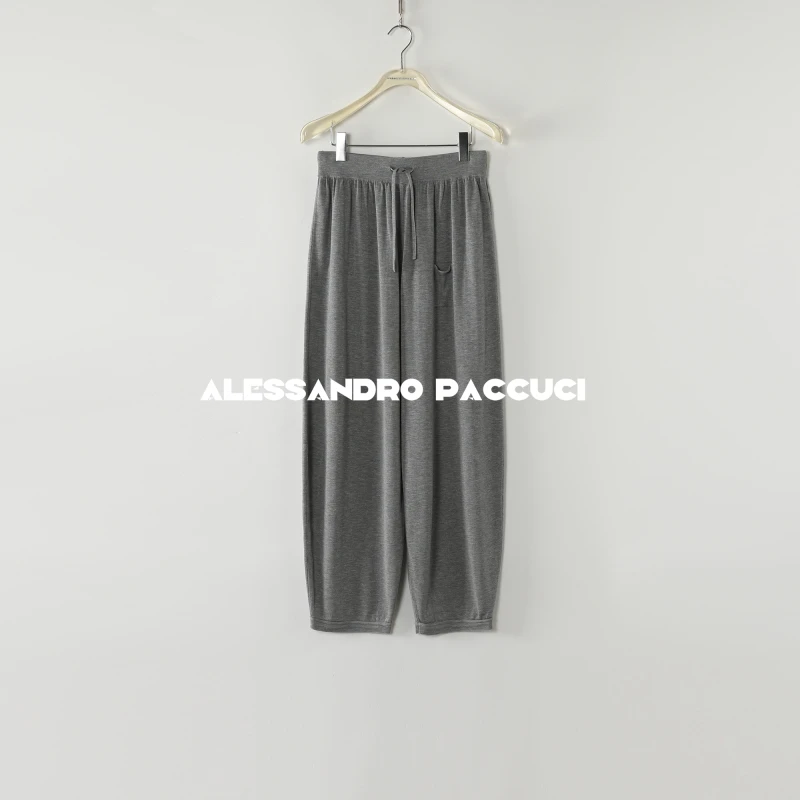 AP洛哥53099KC【黑标系列】日本进口三醋酯+莱赛尔灯笼九分休闲裤