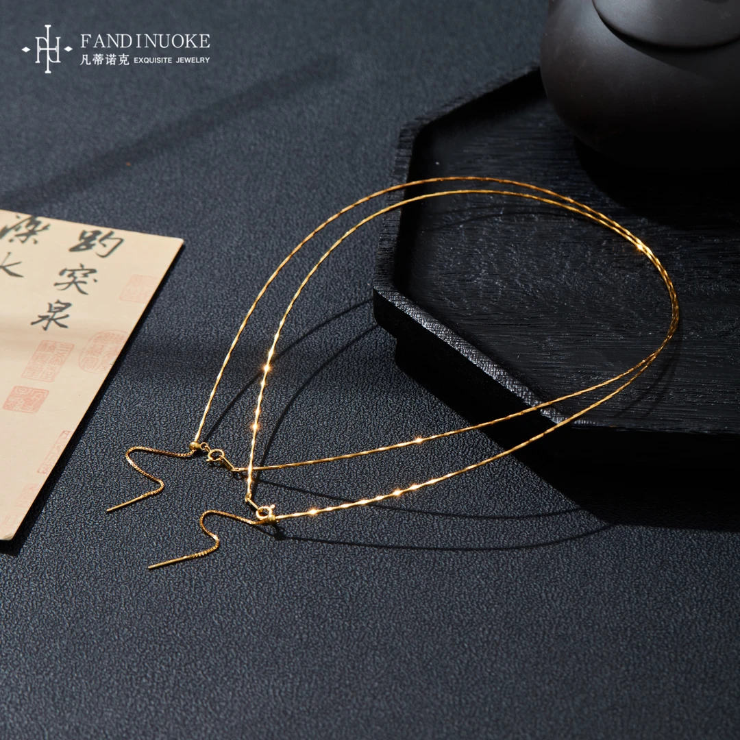 链子925银 【加加专属】925银调节车花项圈多样性发一#XY17800168