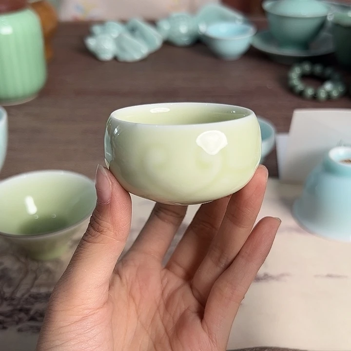 小米茶器龙泉青瓷