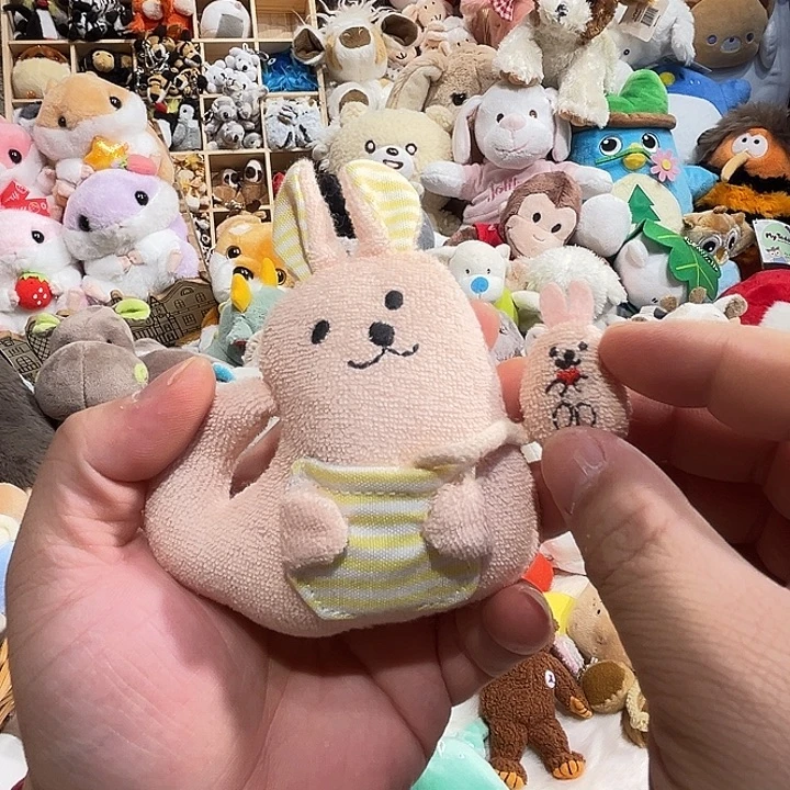 毛绒玩偶安抚毛巾料摇铃