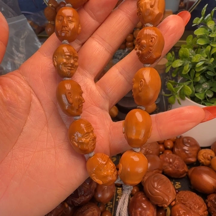 秦***皮手串/手链橄榄核十二尊者