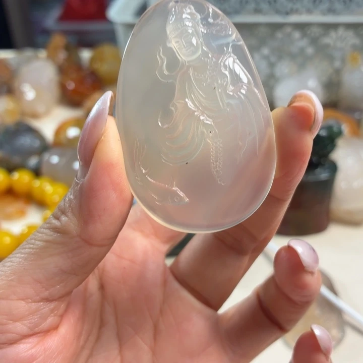 未镶嵌吊坠(不含链)玛瑙/玉髓