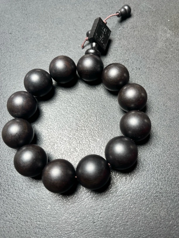 80002黑檀手串（无礼盒）