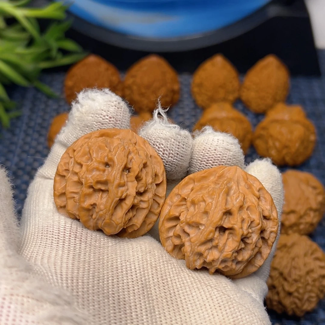 核桃把件38尺全品原生态苹果园