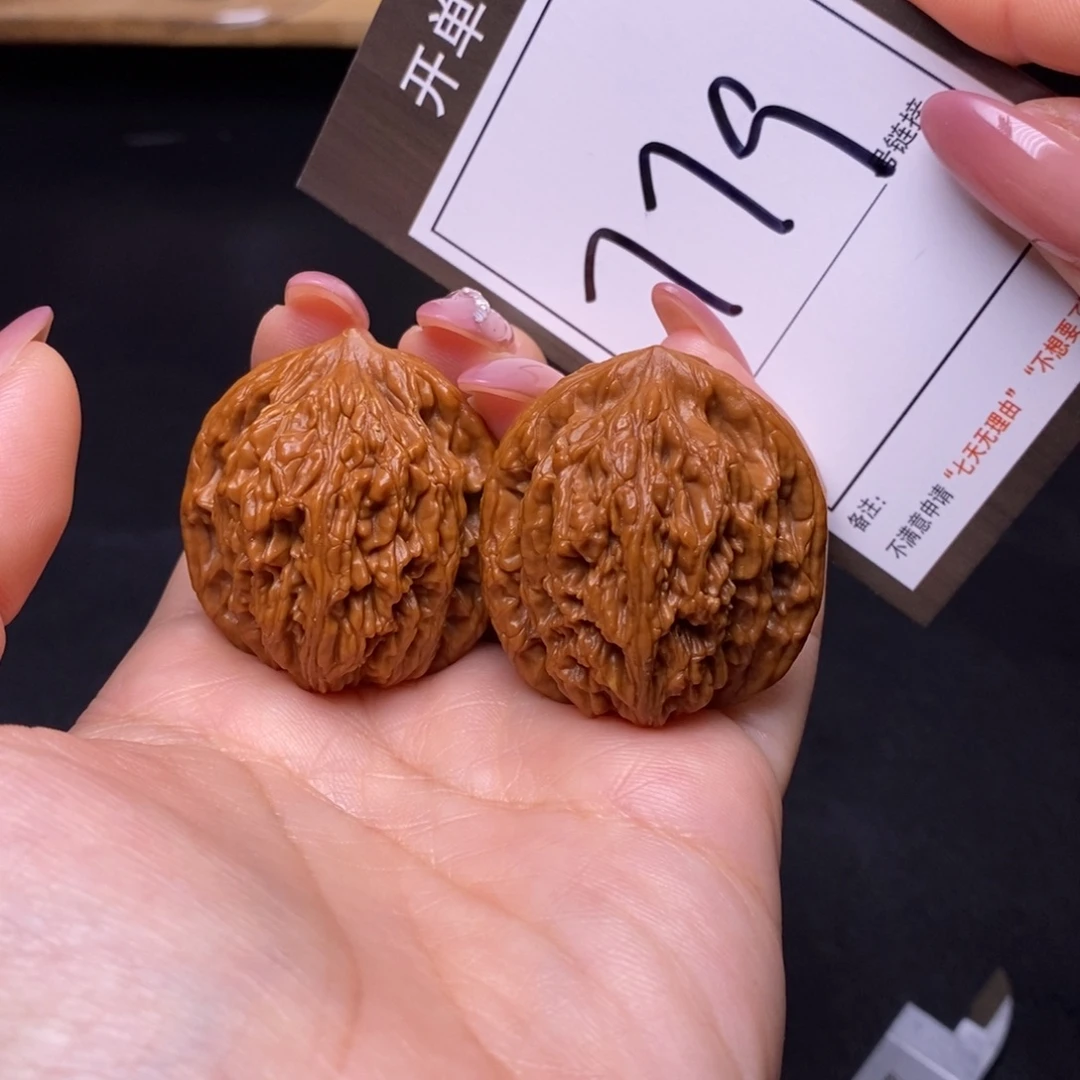 把件文玩核桃35虎头779