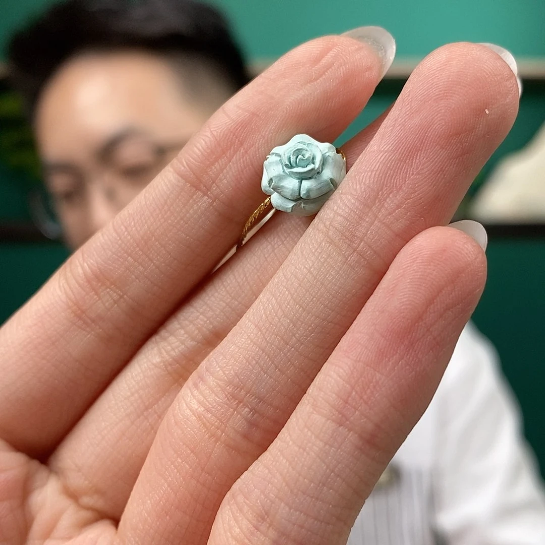 未镶嵌绿松石珠宝奇石
