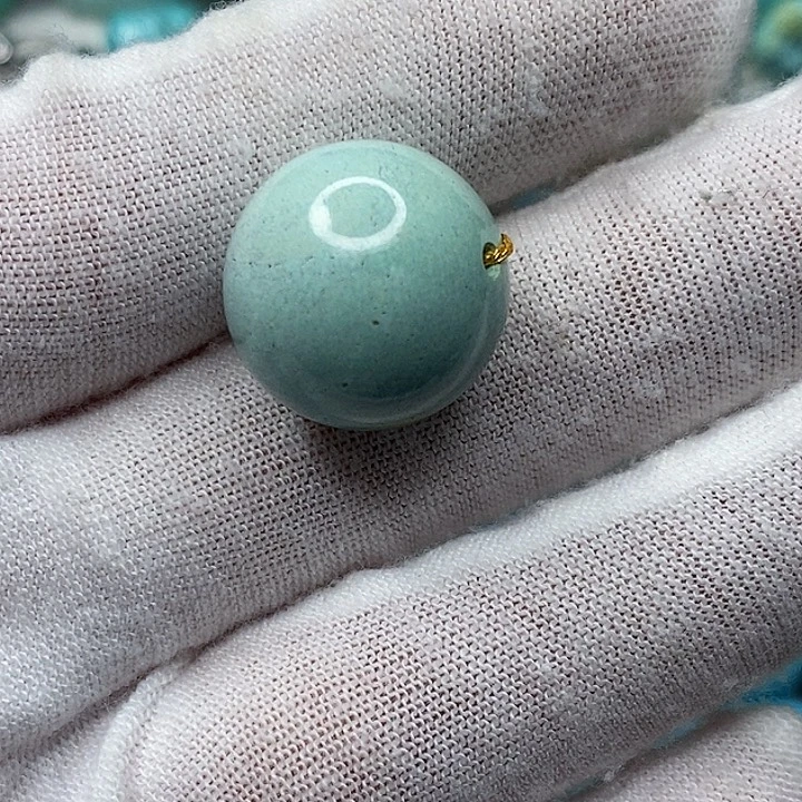 绿松石未镶嵌天然原矿 地大质检