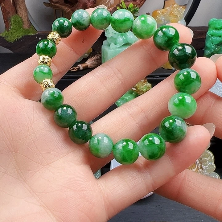 翡翠未镶嵌颈饰天然A货翡翠
