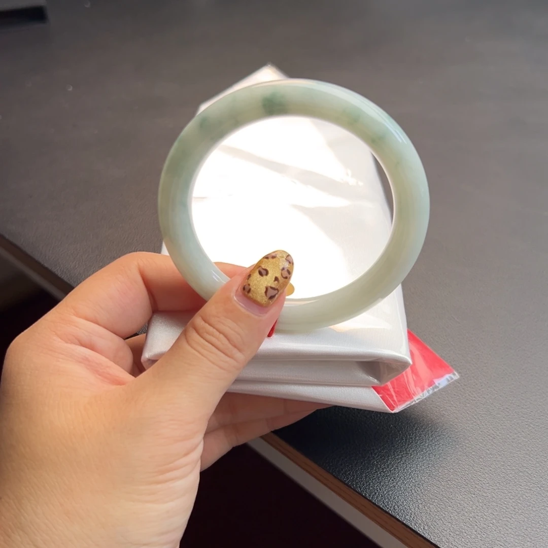 翡翠未镶嵌手镯53-55