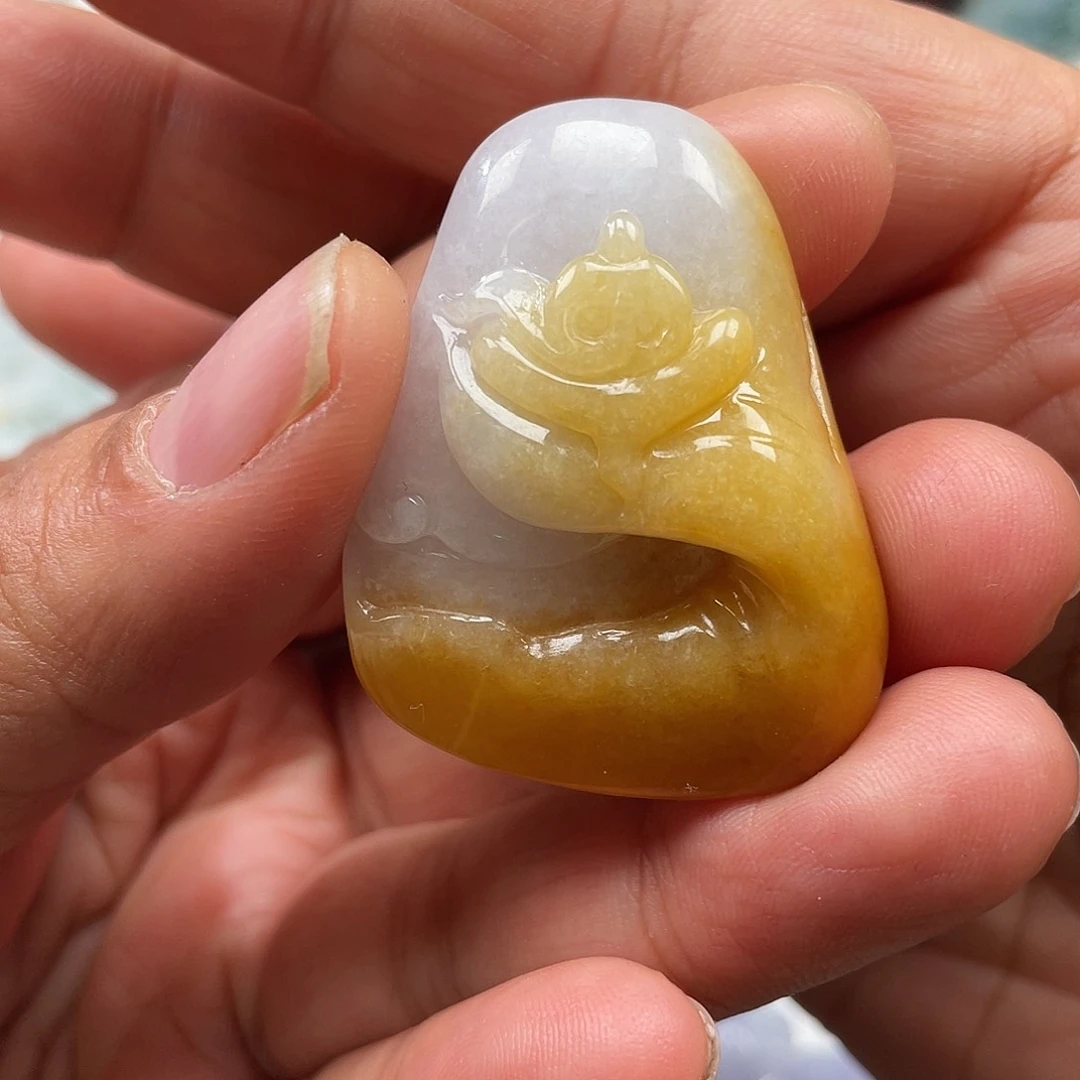 颈饰未镶嵌翡翠翡玉缘翡翠