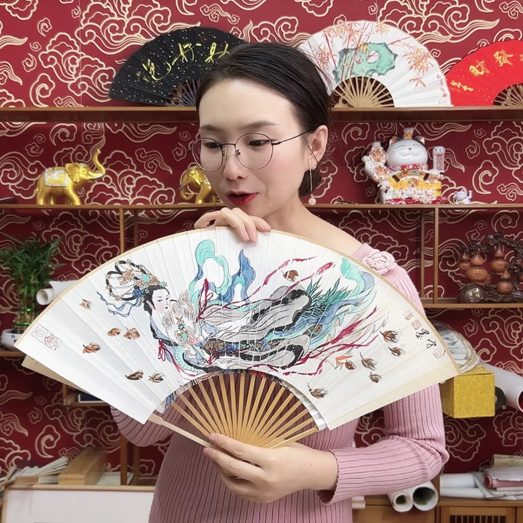 书法书法 95寸玉竹 手写手绘 默认粘好