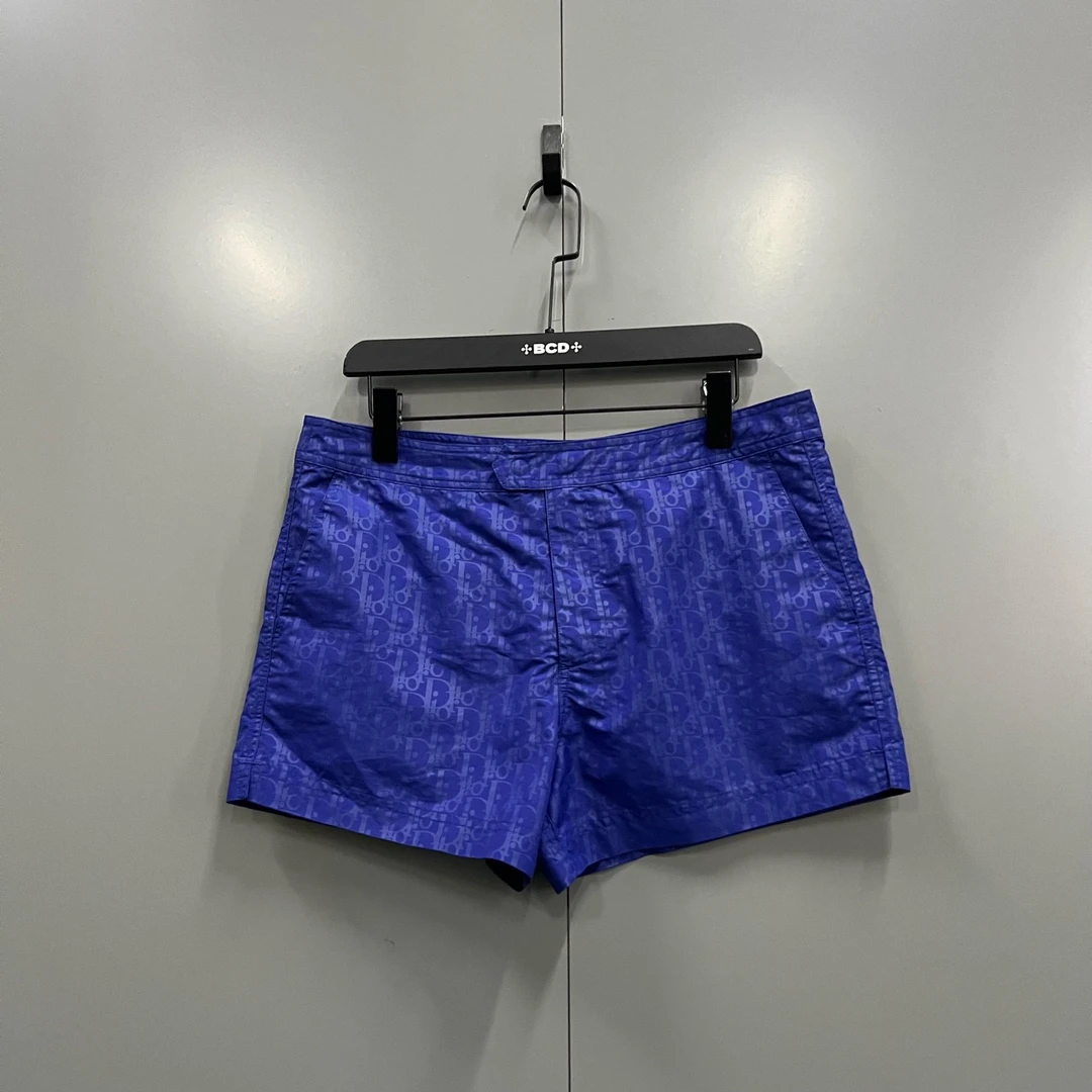 95新 DIOR/迪奥 迪奥 蓝紫色老花满印短裤 M码/95新