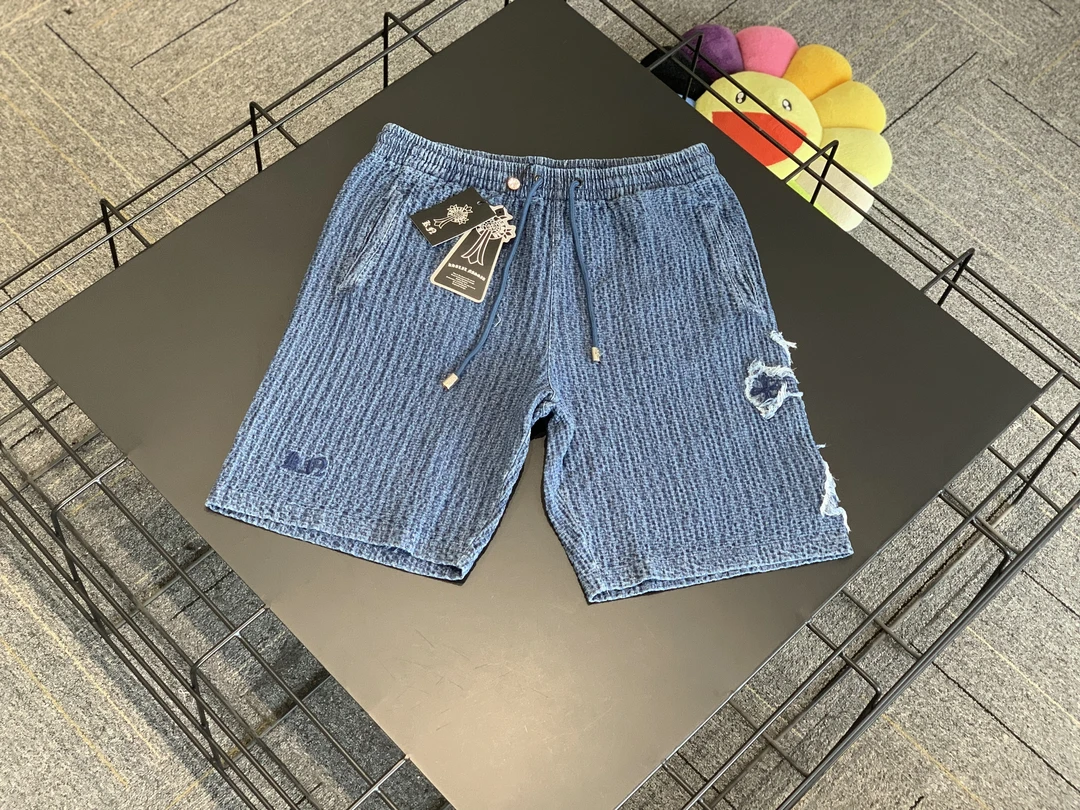 2025美式高街重工刺绣短裤L-8083