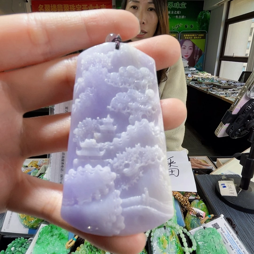 颈饰未镶嵌翡翠翡翠
